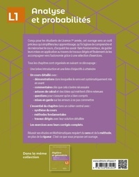 Analyse et probabilités. Cours et travaux dirigés de mathématiques L1