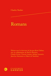 Charles Nodier - Romans.