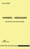 Maryse Dennes - Husserl-Heidegger. Influence De Leur Oeuvre En Russie.