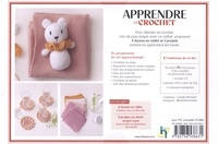 Apprendre le crochet. Coffret  avec 1 livret, 1 crochet, 4 pelotes et 12 anneaux marqueurs