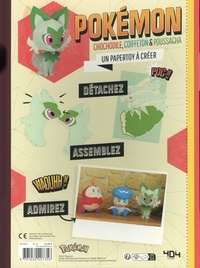 Pokémon Chochodile, Coiffeton & Poussacha. Un papertoy à créer