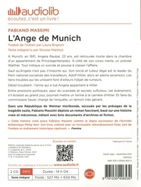 L'ange de Munich  avec 2 CD audio MP3