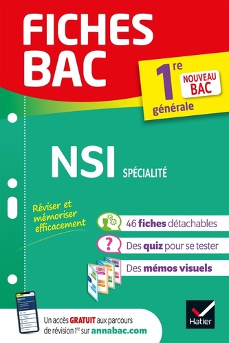 NSI spécialité 1re  Edition 2022