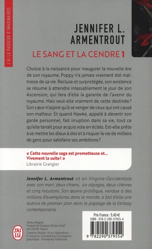 Le sang et la cendre Tome 1