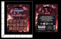 Dice : MINT83 GAMES WORKSHOP WARHAMMER 40000 CHAOS KNIGHTS