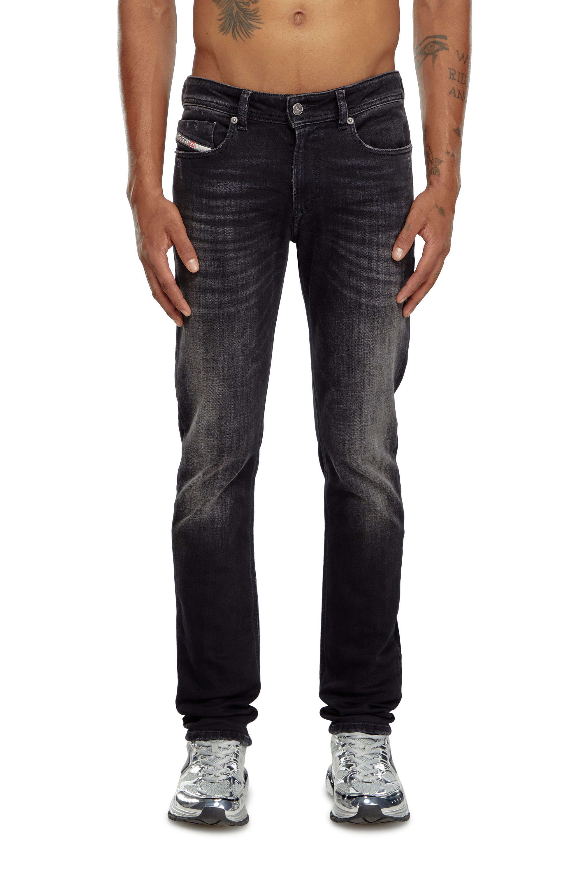 Diesel - Male Skinny Jeans 1979 Sleenker 09K11, Black/Dark Grey - Image 1