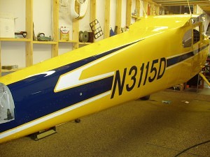 Cessna 180 Skywagon Fuselage painted - Tailwheel