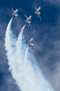 Thunderbirds at Hill Air Force base air show