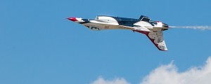 Thunderbirds at Hill Air Force base air show