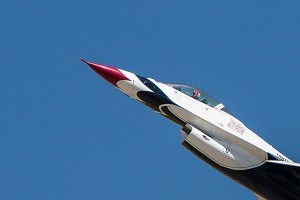 Thunderbirds at Hill Air Force base air show