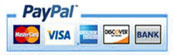 We accept Visa Mastercard Discover Bank with Paypal