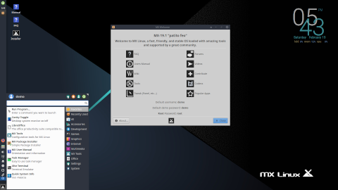 Running the Xfce desktop