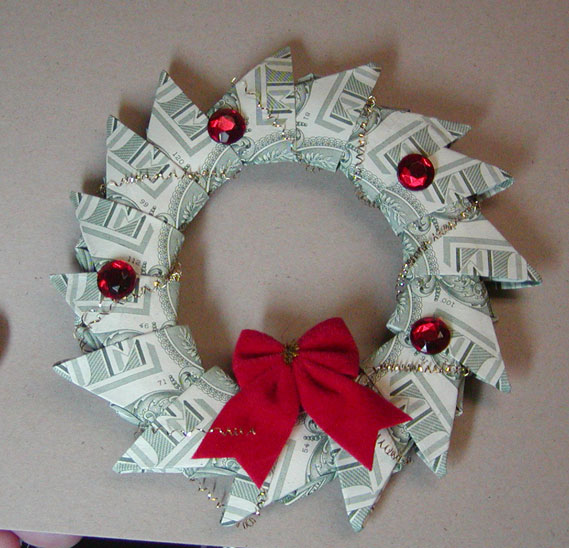 Money Wreath