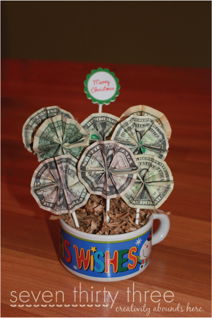 money bouquet