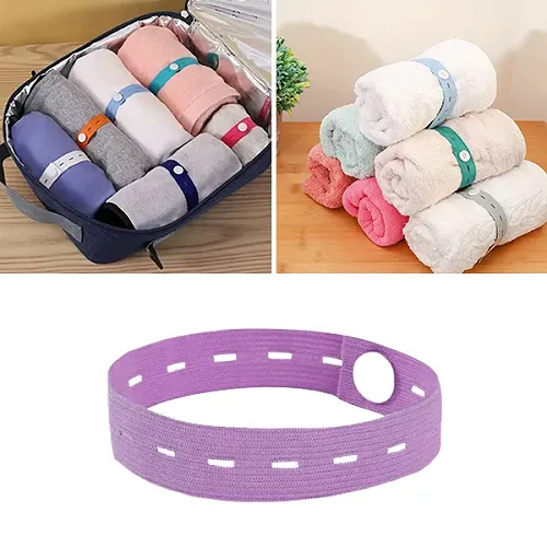 Multi-Purpose DIY Craft Elastic Bands With Button Hole Garment Accessories Organizers Bands Set