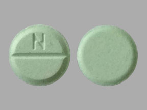 Pill N Green Round is Chlorthalidone