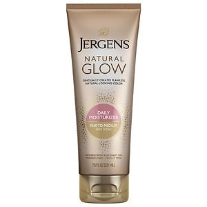 Jergens Natural Glow Revitalizing Daily Moisturizer, Fair to Medium Skin Tone