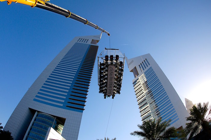 Restaurant in the Sky at Dubai