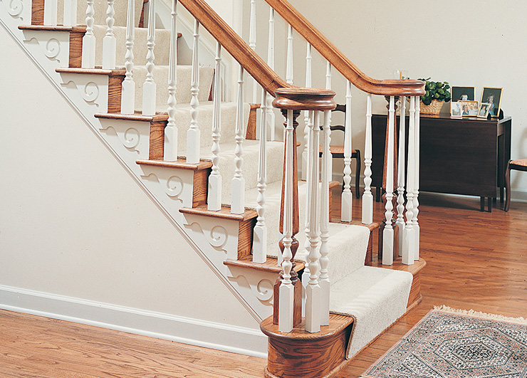 Wooden stair parts