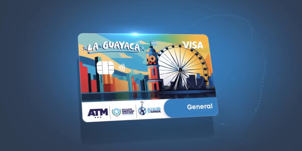 Imagen de la tarjeta La Guayaca, que se usará para subsidiar el pasaje de la Metrovía.