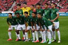 Jugadores de la selección boliviana de fútbol.