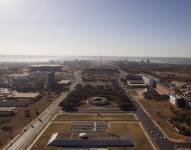 Fotografía de archivo de una vista panorámica de la capital brasileña, Brasilia.