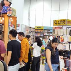 Librerías comerciales e independientes participan de la Feria del Libro Guayaquiil 2024.