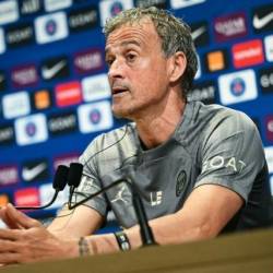 Luis Enrique, entrenador del PSG.