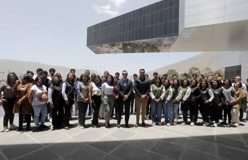 El presidente Daniel Noboa inauguró esta mañana, 18 de septiembre de 2024, la primera fase del Centro Múltiple de Institutos – Mitad Del Mundo.