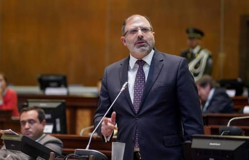 Henry Kronfle en el Pleno de la Asamblea Nacional en octubre de 2019.