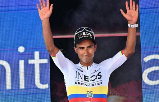 Jhonatan Narváez, ciclista ecuatoriano.