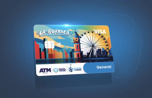 Imagen de la tarjeta La Guayaca, que se usará para subsidiar el pasaje de la Metrovía.