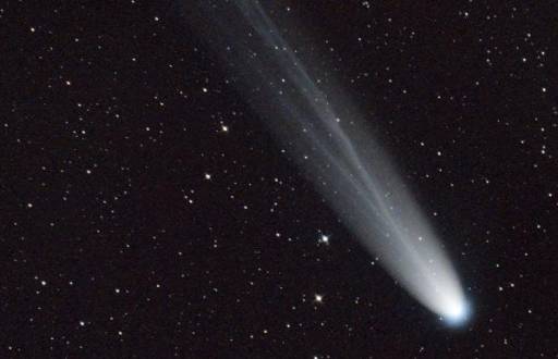 Imagen referencial de un cometa.