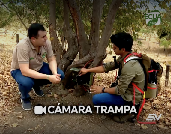 Con cámaras trampa, captan escenas de la vida silvestre e identifican los riesgos a los que están expuestos los animales en el bosque seco. El mensaje es: no son mascotas y hay que cuidar su hábitat natural.