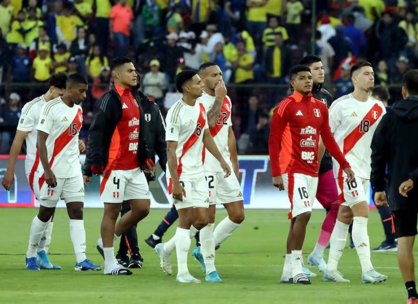 Perú perdió 1-0 contra Ecuador.