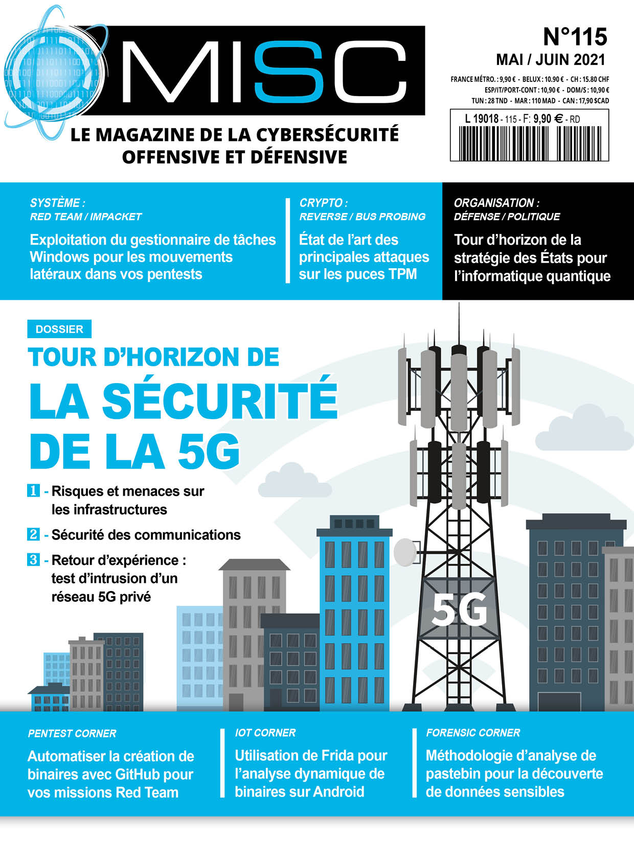 Tour d’horizon de la sécurité de la 5G