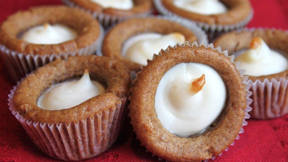 Gingerbread Cheesecake Bites