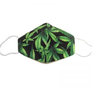 Cannabis Print Mask