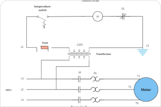 HVAC Ladder Diagram Example