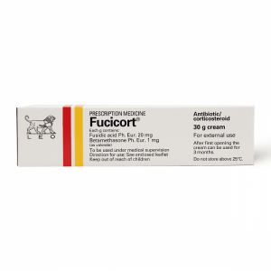 FUCICORT CREAM ( BETAMETHASONE 1 MG / GM + FUCIDIC ACID 20 MG / GM ) 30 GM 