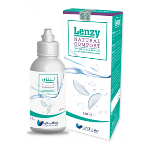 LENZY CONTACT LENSES SOLUTION 120 ML