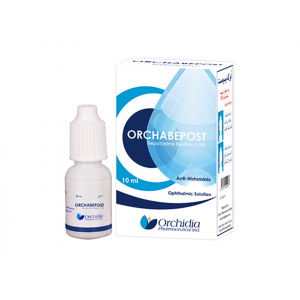 ORCHABEPOST 1.5% ANTI-ALLERGIC ( BEPOTASTINE BESILATE ) EYE DROPS 10 ML