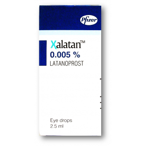 XALATAN 0.005% ( LATANOPROST ) EYE DROPS 2.5 ML