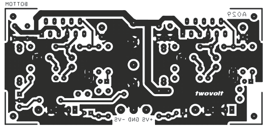 High Performance Stereo Audio Amplifier using LM3886