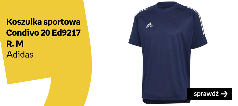 Koszulka Sportowa Adidas Condivo 20 Ed9217 R. M