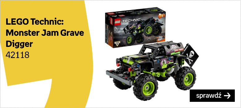 LEGO, Technic, Monster Jam Grave Digger, 42118 