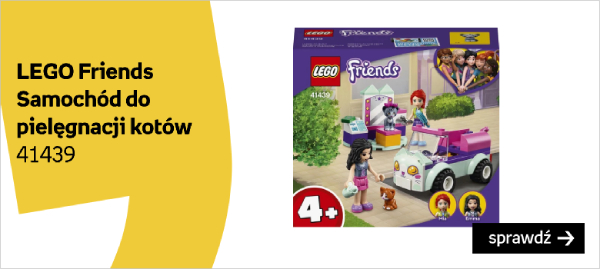 Lego Friends Samochód do pielęgnacji kotów