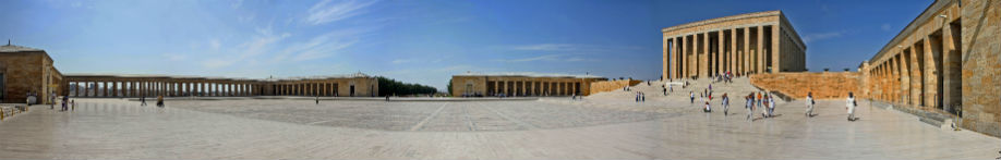 Anıtkabir is the mausoleum of Mustafa Kemal Atatürk in Ankara. The leader of the Turkish War of Independence and the founder and first President of the Republic of Turkey.