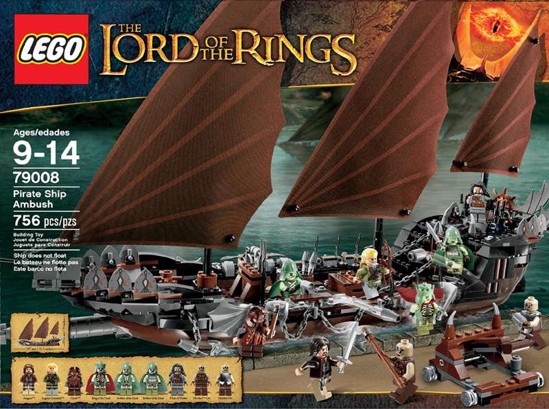 The Lord of the Rings Lego: Pirate Ship Ambush (79008)