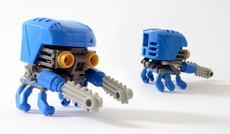 FLAVIO'S Tiny Lego Robots, WIFFY: Rotary Saw